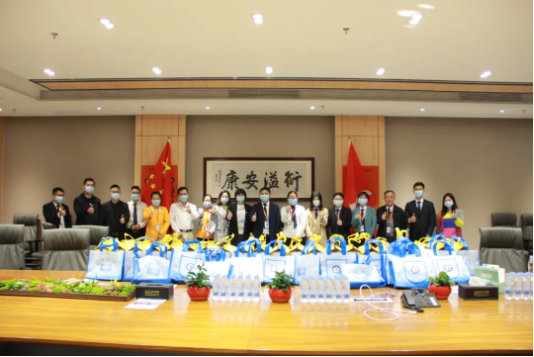 #萬吉送萬家# 市，區人社局蒞臨衍生健康醫藥產業園慰問異地務工人員