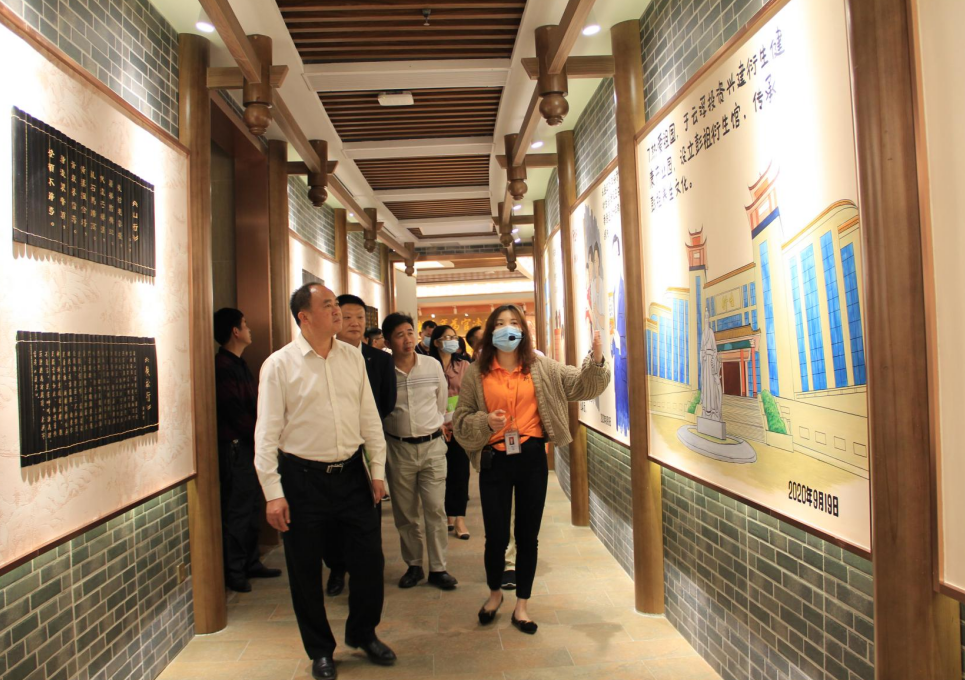 #園區動態#信宜市副市長梁志毅一行蒞臨衍生健康醫藥產業園參觀調研